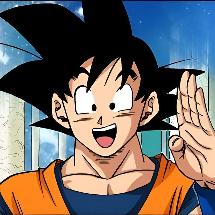 Tarjeta de personaje de anime Son Goku